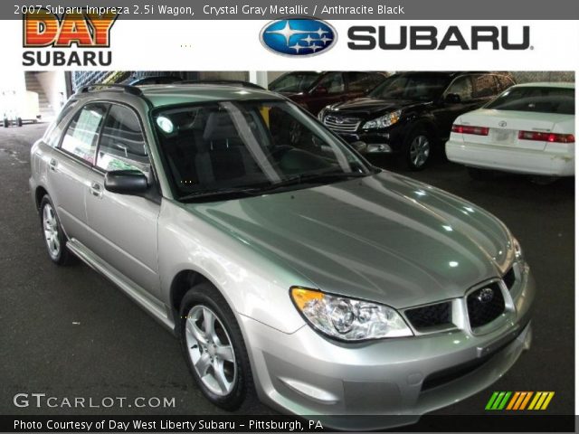 2007 Subaru Impreza 2.5i Wagon in Crystal Gray Metallic