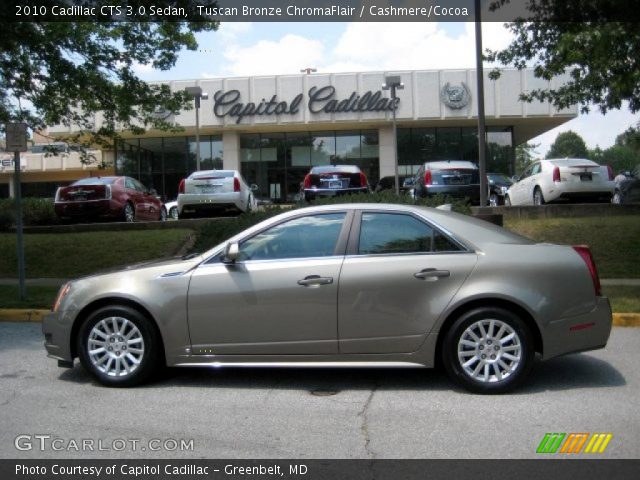 2010 Cadillac CTS 3.0 Sedan in Tuscan Bronze ChromaFlair