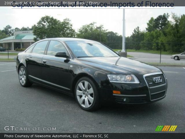 2005 Audi A6 4.2 quattro Sedan in Brilliant Black