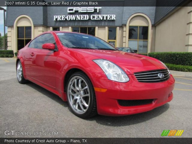 2007 Infiniti G 35 Coupe in Laser Red