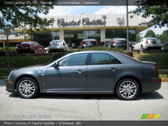 2008 Cadillac STS V8 in Thunder Gray ChromaFlair