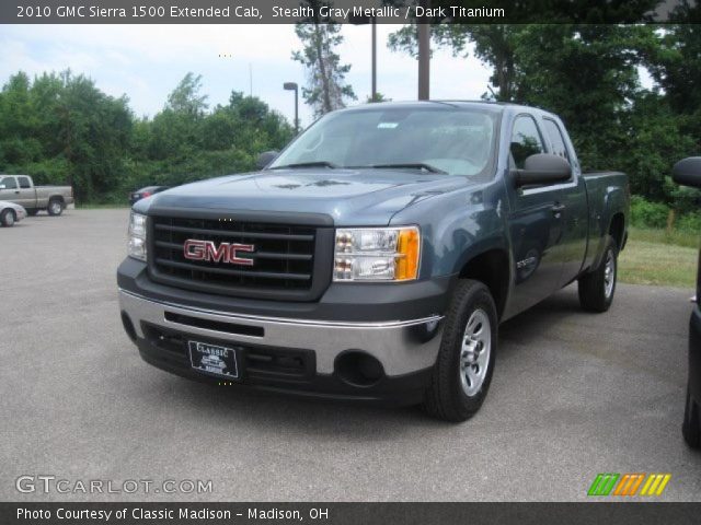 2010 GMC Sierra 1500 Extended Cab in Stealth Gray Metallic