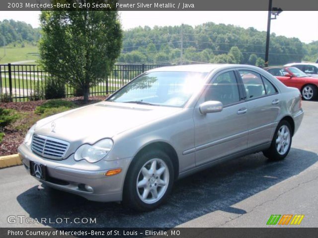 2003 Mercedes-Benz C 240 Sedan in Pewter Silver Metallic