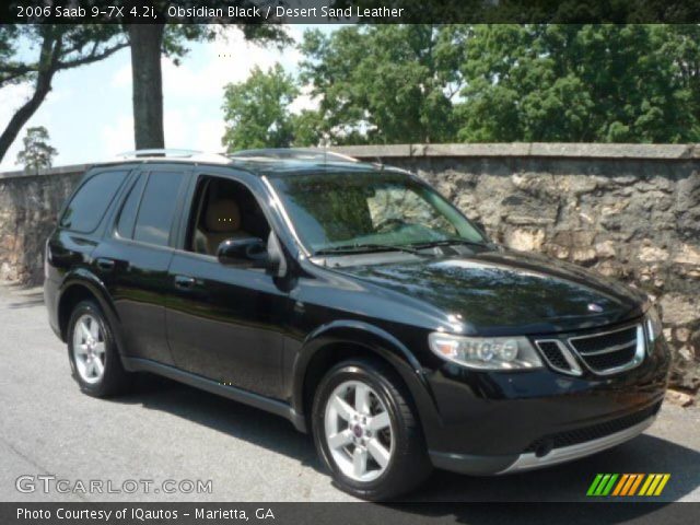 2006 Saab 9-7X 4.2i in Obsidian Black