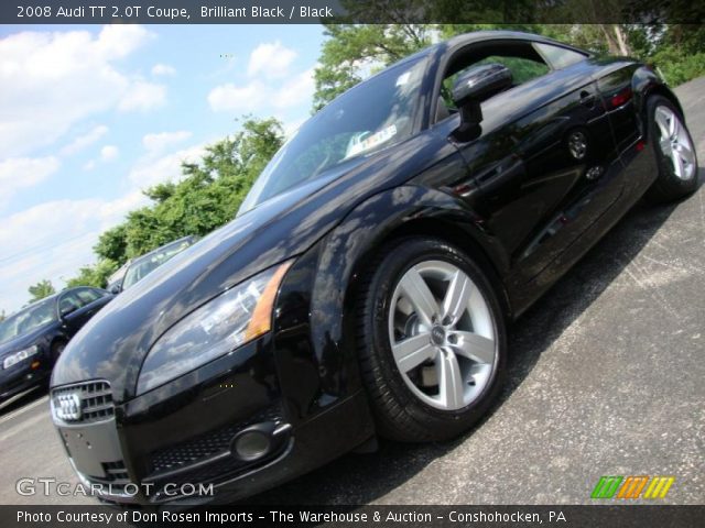 2008 Audi TT 2.0T Coupe in Brilliant Black