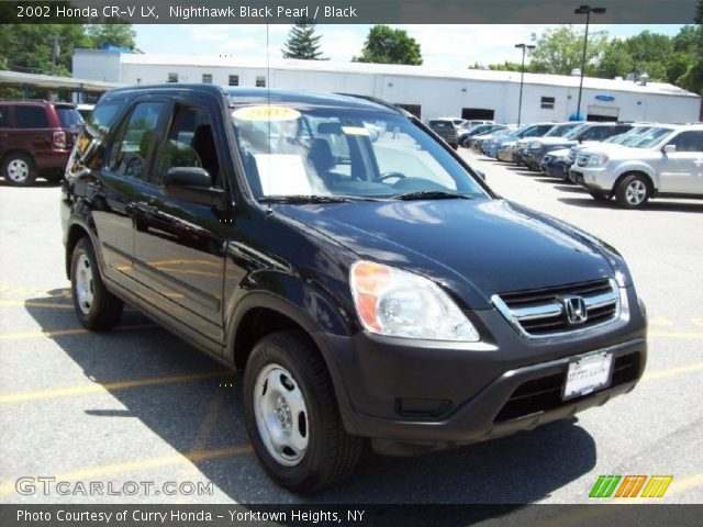 2002 Honda CR-V LX in Nighthawk Black Pearl