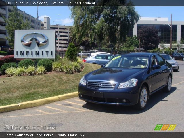 2007 Infiniti M 35x Sedan in Twilight Blue Pearl