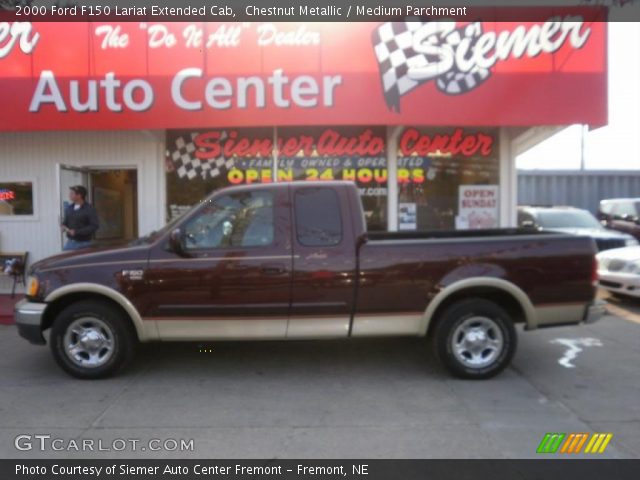 2000 Ford F150 Lariat Extended Cab in Chestnut Metallic