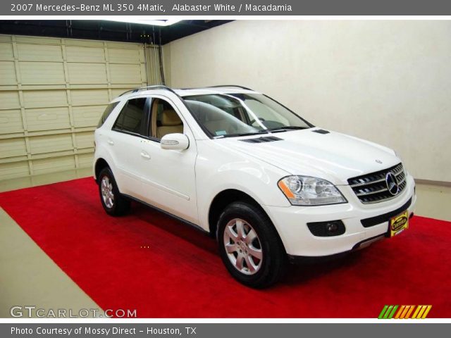 2007 Mercedes-Benz ML 350 4Matic in Alabaster White