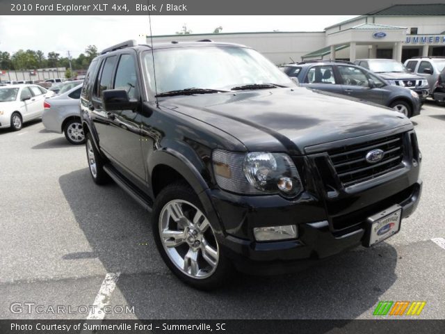 2010 Ford Explorer XLT 4x4 in Black