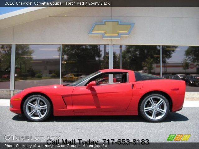 2010 Chevrolet Corvette Coupe in Torch Red