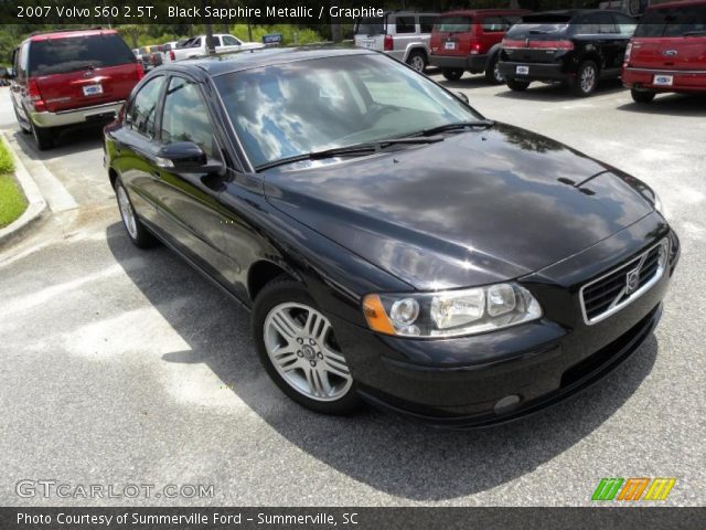 2007 Volvo S60 2.5T in Black Sapphire Metallic