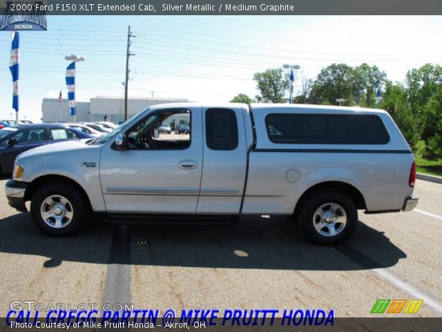 2000 Ford F150 XLT Extended Cab in Silver Metallic