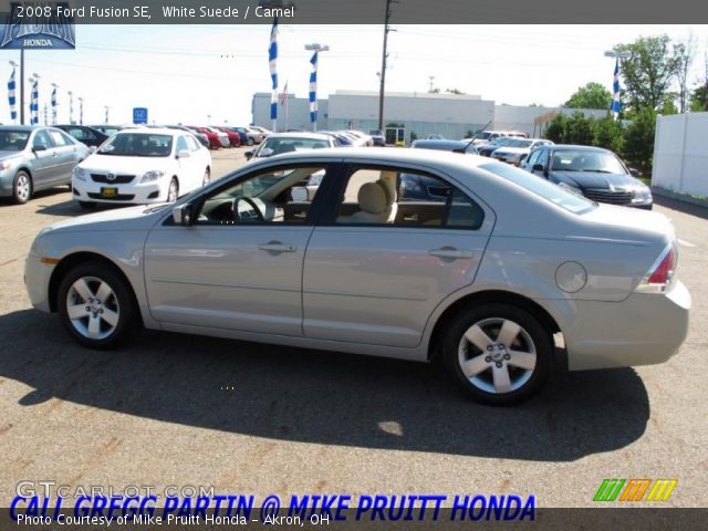 2008 Ford Fusion SE in White Suede