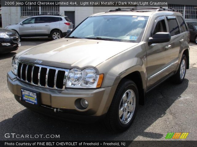 2006 Jeep Grand Cherokee Limited 4x4 in Light Khaki Metallic