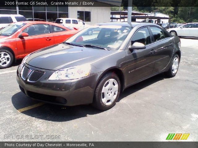 2006 Pontiac G6 Sedan in Granite Metallic