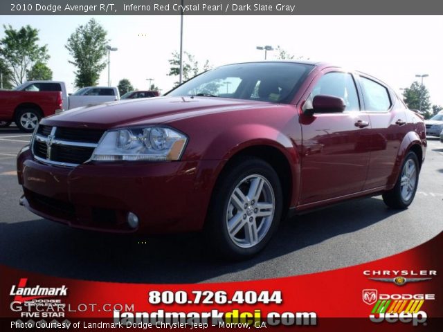 2010 Dodge Avenger R/T in Inferno Red Crystal Pearl