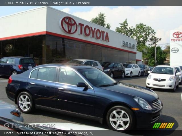 2004 Infiniti G 35 x Sedan in Twilight Blue