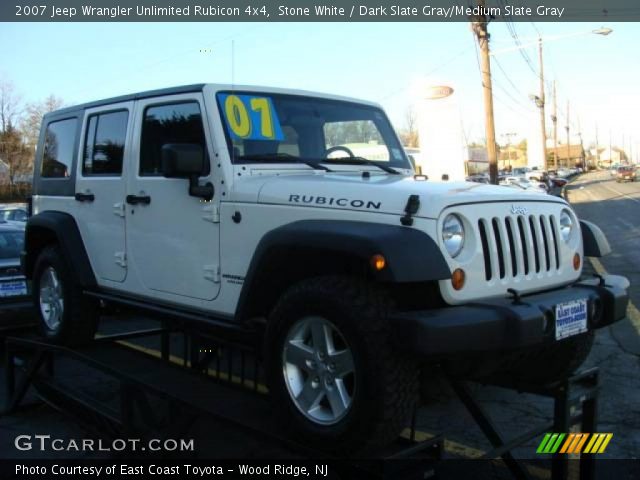 2007 Jeep Wrangler Unlimited Rubicon 4x4 in Stone White