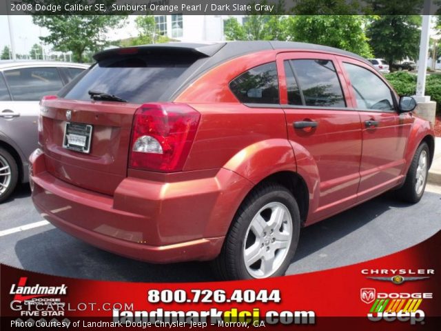 2008 Dodge Caliber SE in Sunburst Orange Pearl