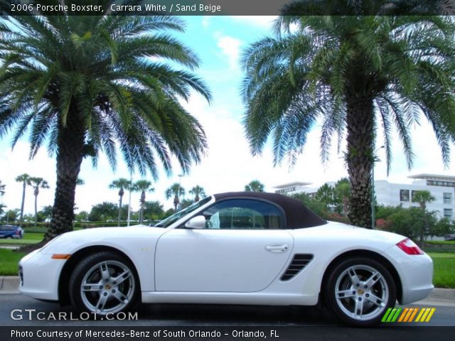 2006 Porsche Boxster  in Carrara White