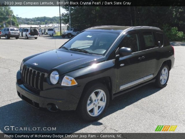 2010 Jeep Compass Latitude in Brilliant Black Crystal Pearl