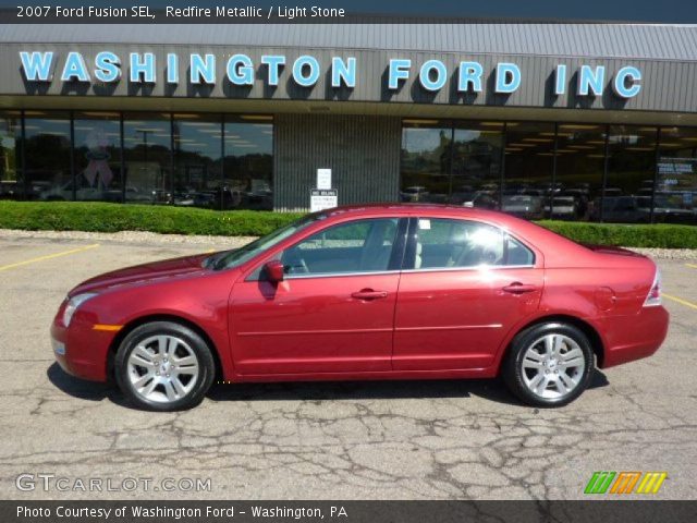 2007 Ford Fusion SEL in Redfire Metallic