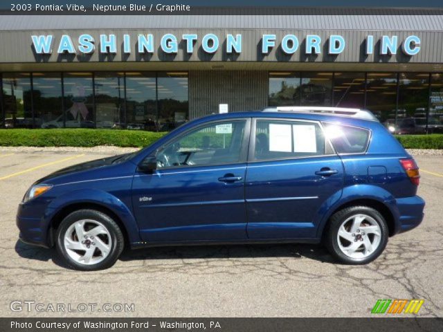 2003 Pontiac Vibe  in Neptune Blue