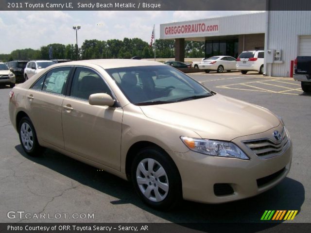 2011 Toyota Camry LE in Sandy Beach Metallic