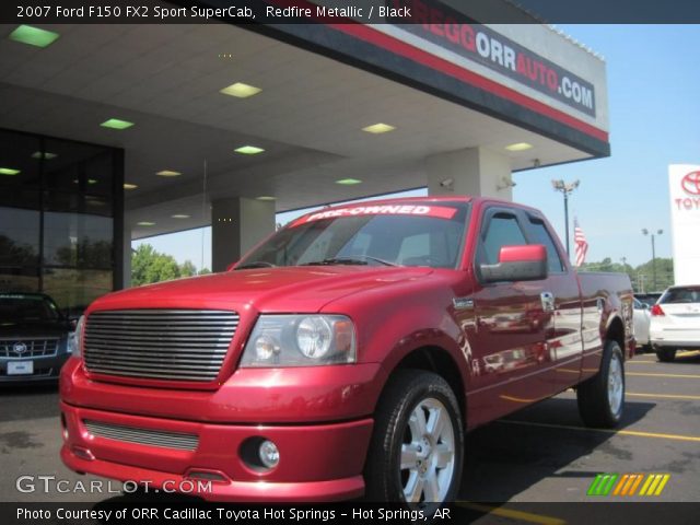 2007 Ford F150 FX2 Sport SuperCab in Redfire Metallic