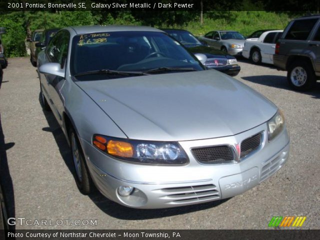 2001 Pontiac Bonneville SE in Galaxy Silver Metallic