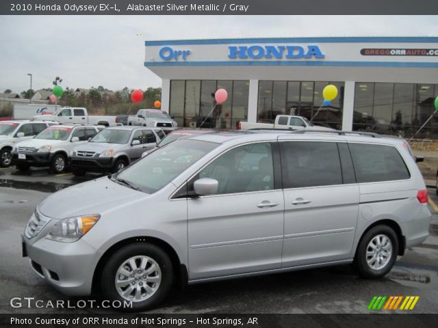 2010 Honda Odyssey EX-L in Alabaster Silver Metallic