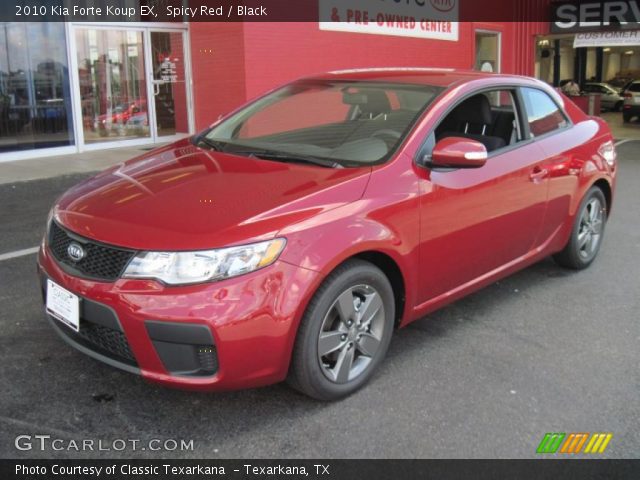 2010 Kia Forte Koup EX in Spicy Red