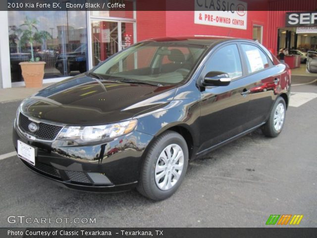2010 Kia Forte EX in Ebony Black