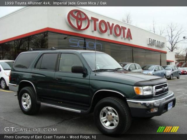1999 Toyota 4Runner 4x4 in Imperial Jade Green Mica