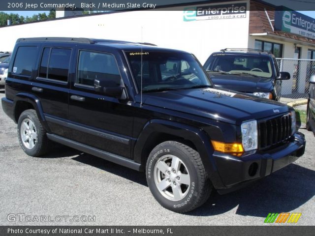 2006 Jeep Commander  in Black