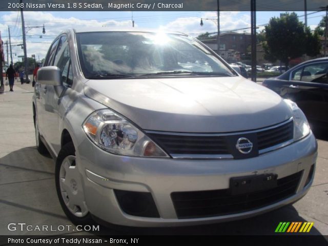 2008 Nissan Versa 1.8 S Sedan in Magnetic Gray