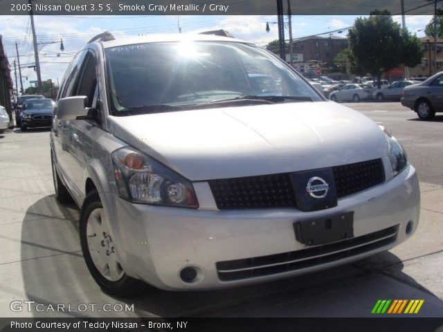 2005 Nissan Quest 3.5 S in Smoke Gray Metallic