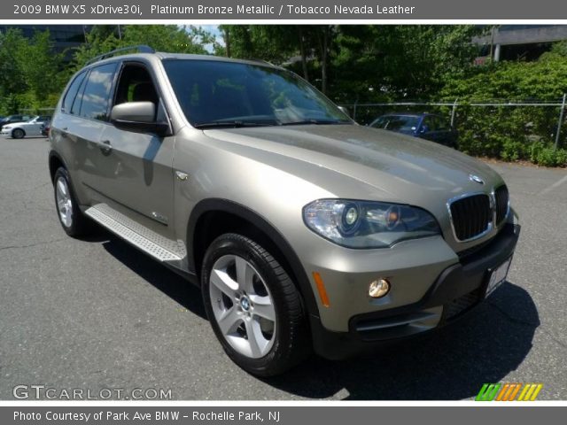 2009 BMW X5 xDrive30i in Platinum Bronze Metallic