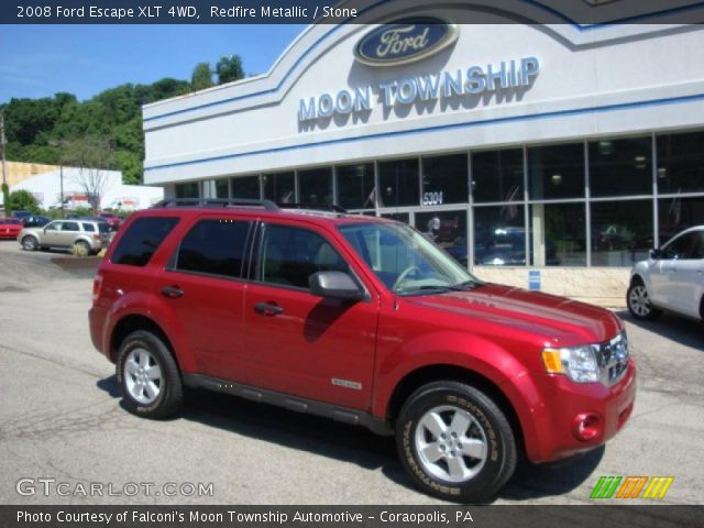 2008 Ford Escape XLT 4WD in Redfire Metallic