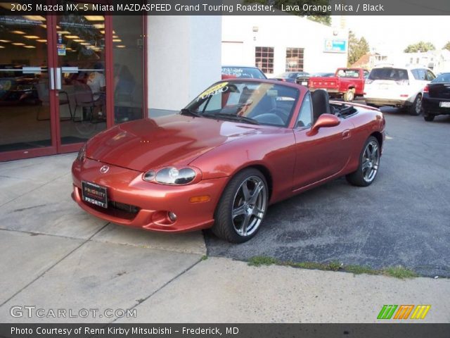 2005 Mazda MX-5 Miata MAZDASPEED Grand Touring Roadster in Lava Orange Mica