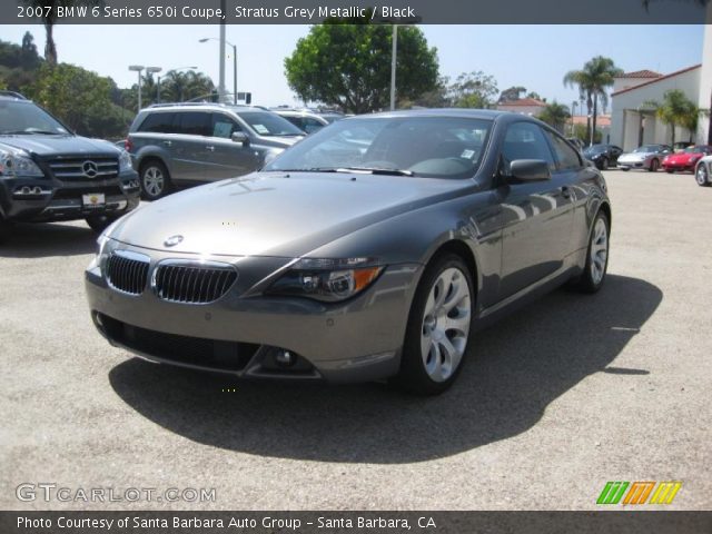 2007 BMW 6 Series 650i Coupe in Stratus Grey Metallic