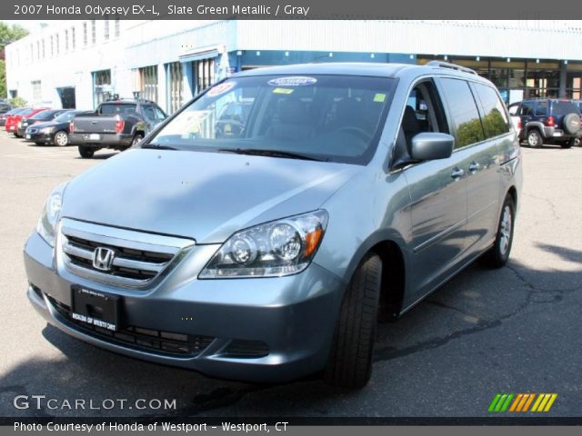 2007 Honda Odyssey EX-L in Slate Green Metallic