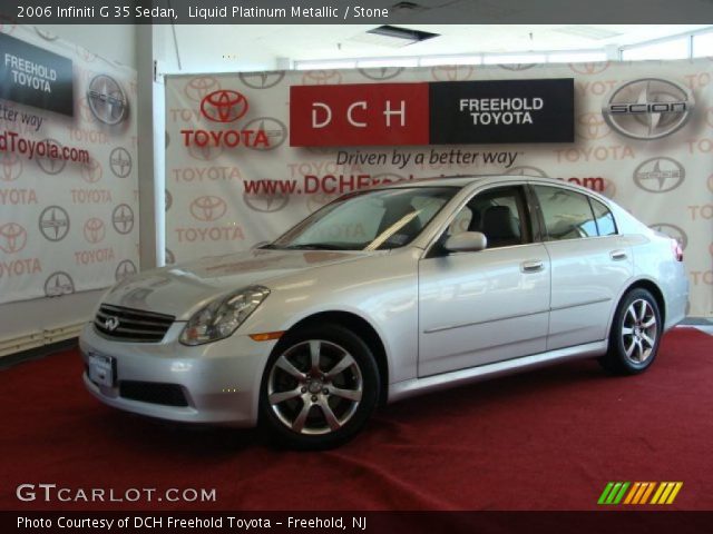 2006 Infiniti G 35 Sedan in Liquid Platinum Metallic