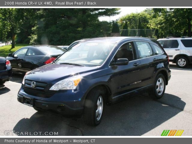 2008 Honda CR-V LX 4WD in Royal Blue Pearl