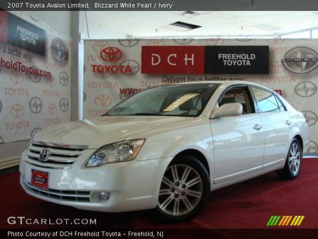 2007 Toyota Avalon Limited in Blizzard White Pearl