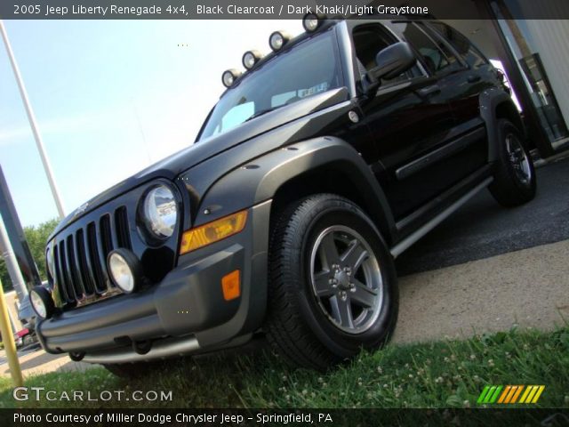 2005 Jeep Liberty Renegade 4x4 in Black Clearcoat