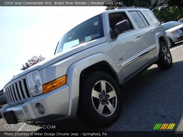 2006 Jeep Commander 4x4 in Bright Silver Metallic