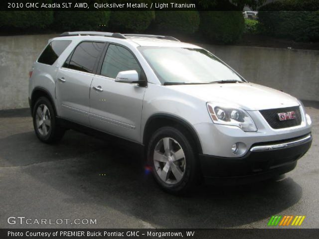 2010 GMC Acadia SLT AWD in Quicksilver Metallic