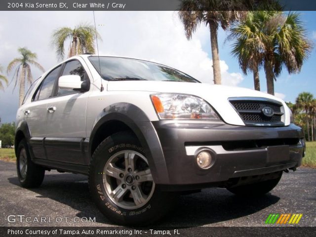 2004 Kia Sorento EX in Clear White